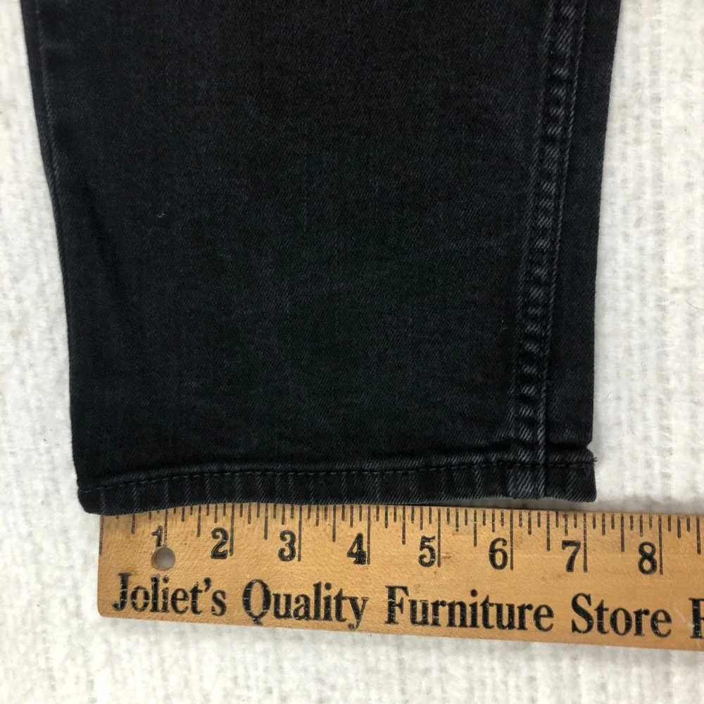 Levis 511 Slim Fit Jeans Mens W40 L34 Black Denim‎ Pants 04511-1907